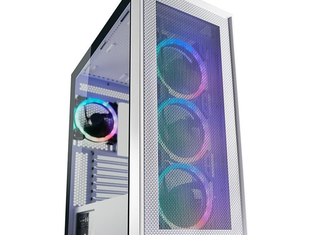 LC-Power White Wanderer X RGB | Midi Tower Case | Wit