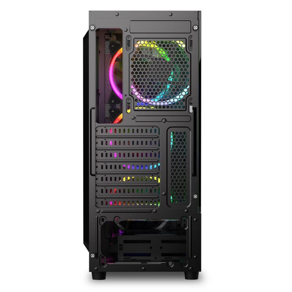 Sharkoon RGB Wave | Tower Case | Zwart - Afbeelding 9