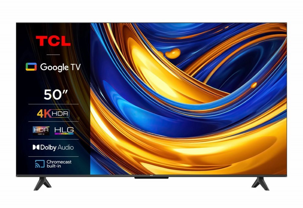 TCL 50P61B 50" | 4K Ultra HD LED Smart TV | Google TV + Wifi | HDR10 | 60Hz