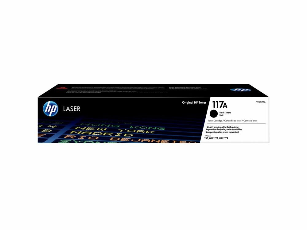 HP 117A originele zwarte lasertonercartridge