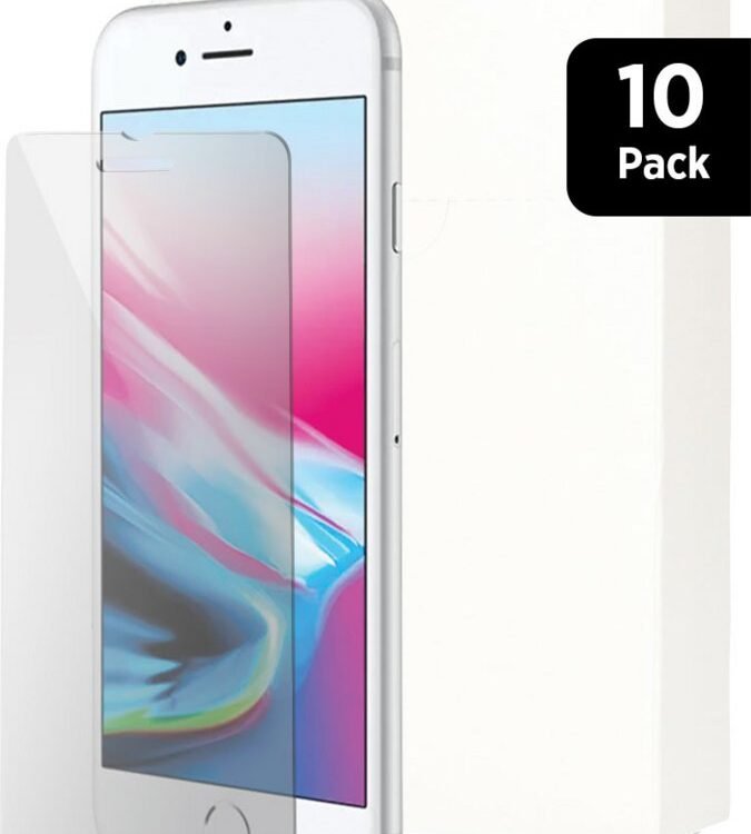 Mobiparts Regular Tempered Glass | Screenprotector voor iPhone 6/7/8/SE (2020/2022) | 9H Hardheid | 10-Pack
