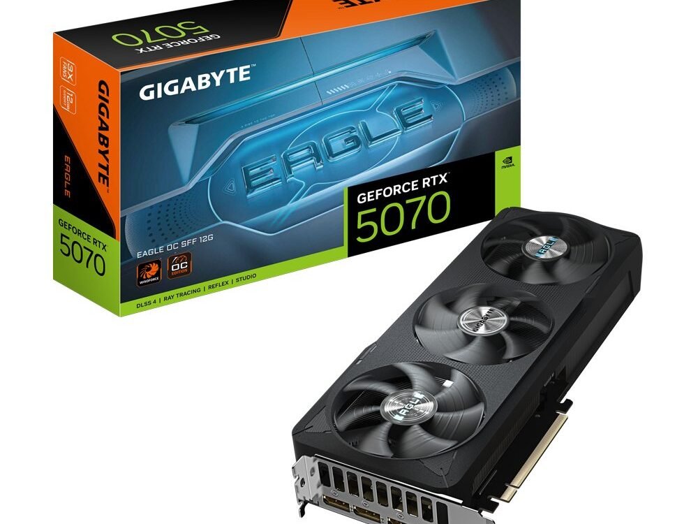 GIGABYTE GeForce RTX 5070 EAGLE OC SFF | 12GB GDDR7 | DLSS 4 | Videokaart | Nvidia GPU