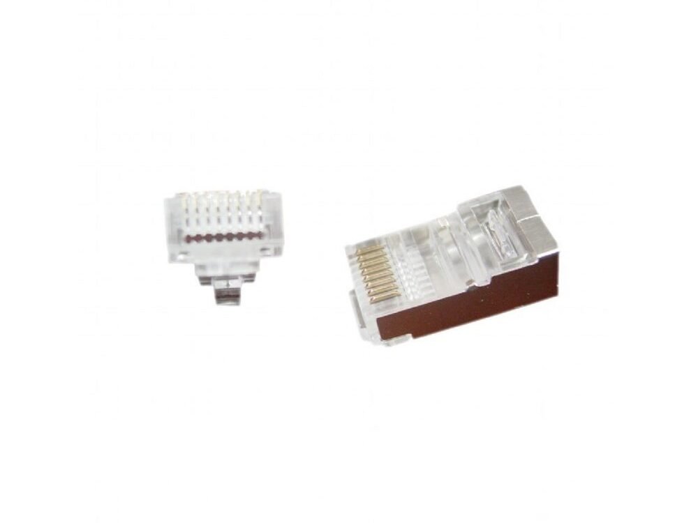 Gembird kabel-connector | RJ-45 | Bruin | Zilver | Transparant | LC-PTF-01/100