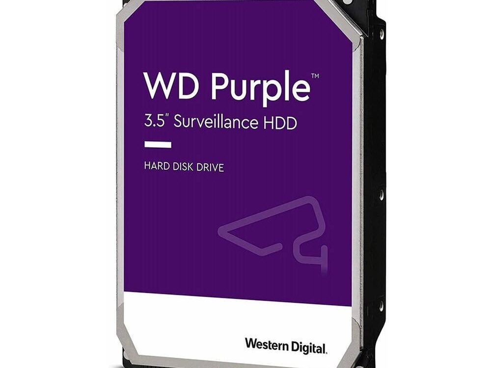 Western Digital Purple | Interne HDD 6TB | 3.5" SATA III | 5700 RPM | 64MB Cache