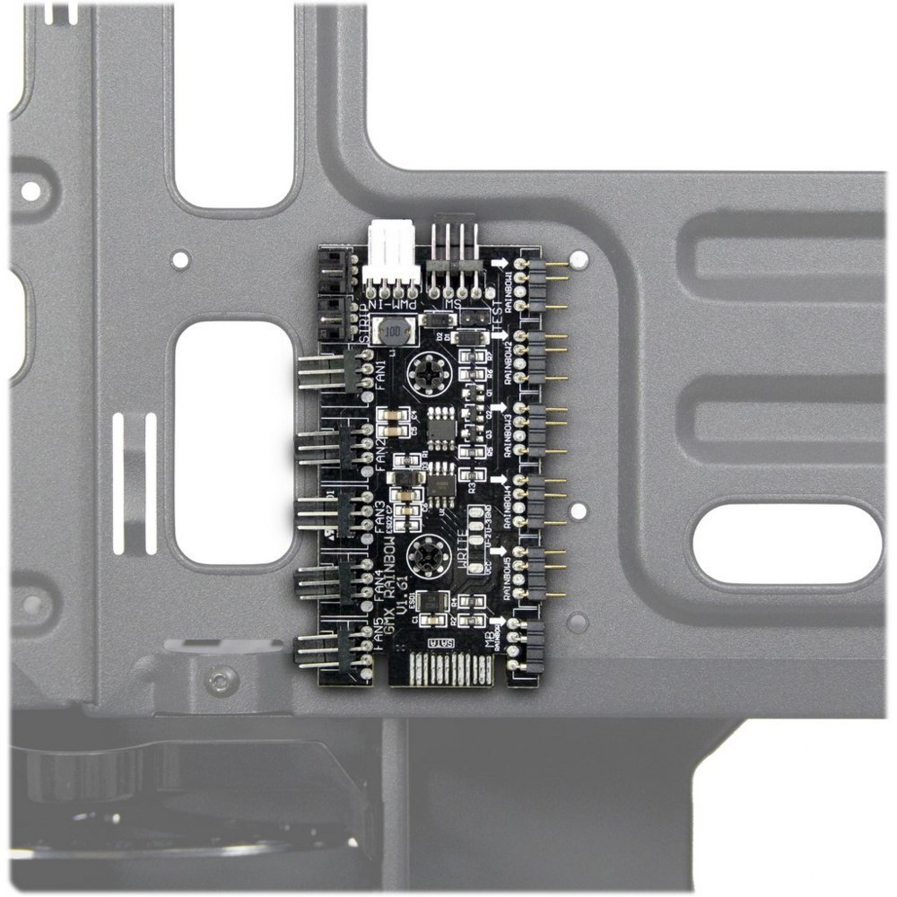 Inter-Tech X-608 Infinity | Micro Tower Behuizing | Zwart - Afbeelding 13