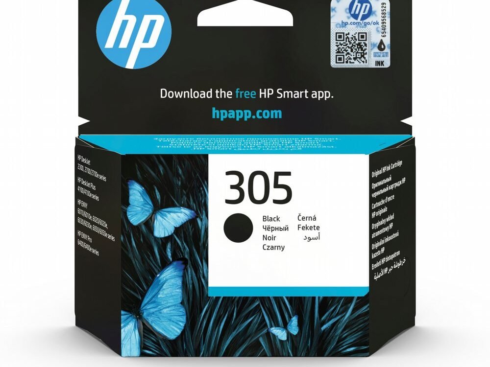 HP 305 | Originele Zwarte Inktcartridge