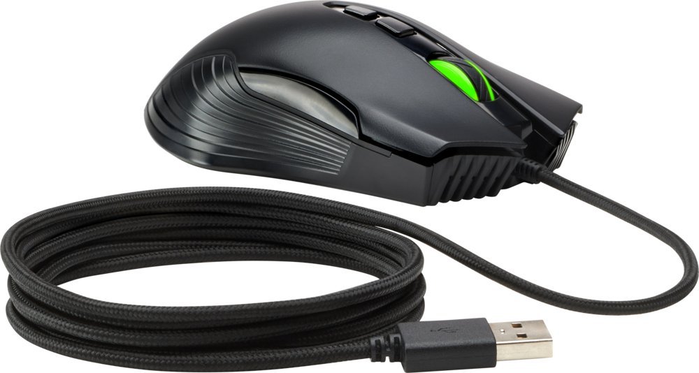 HP X220 | Bedrade Gaming Muis | Links- en Rechtshandig | USB-A | 3600 DPI | Zwart - Afbeelding 7