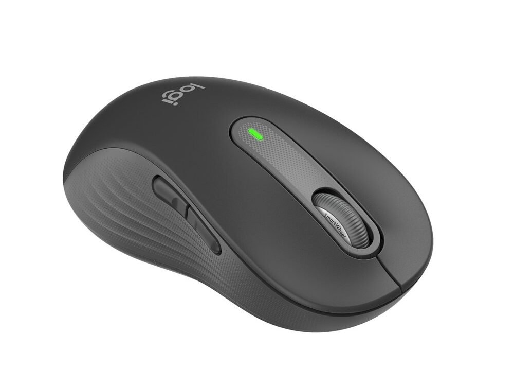 Logitech Signature M650 | Draadloze Muis | Linkshandig | RF + Bluetooth | 2000 DPI | Grafiet