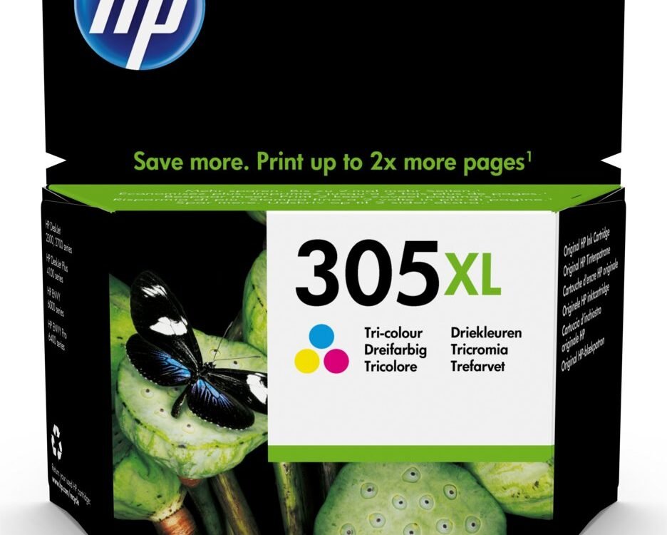 HP 305XL | Originele High-Capacity Drie-Kleuren Inktcartridge