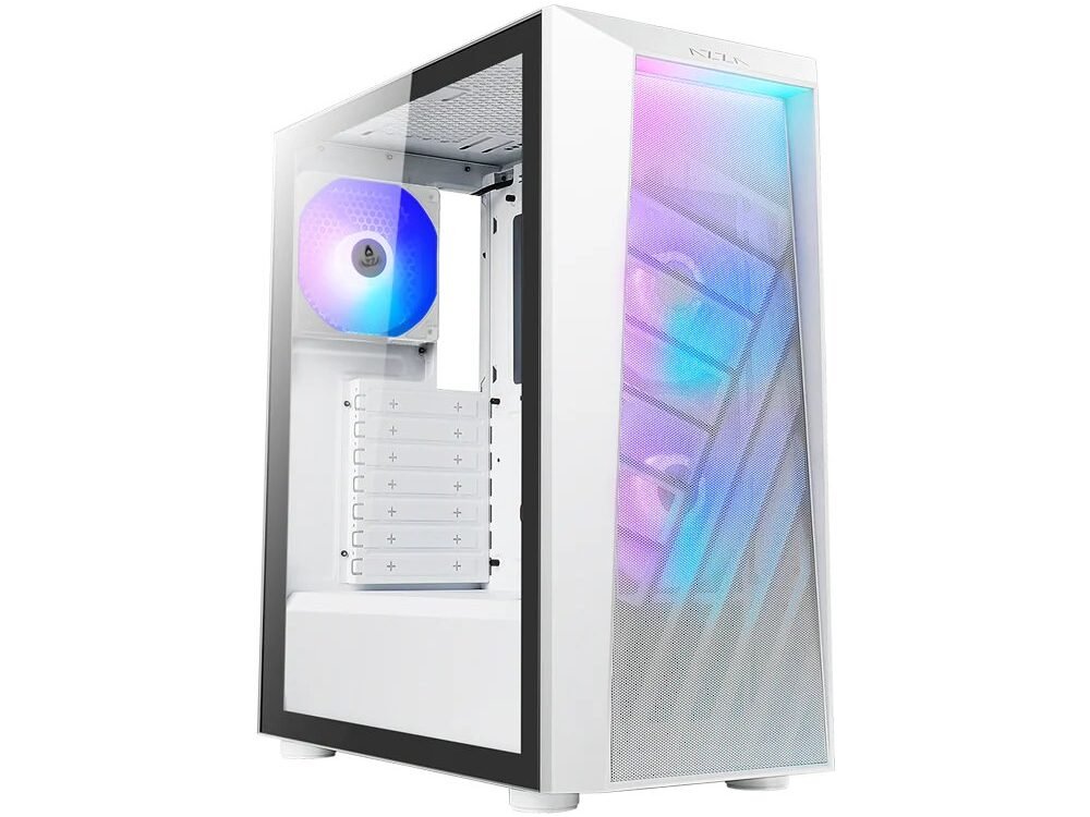 Case Azza Sentinel | Midi Tower | RGB | Wit
