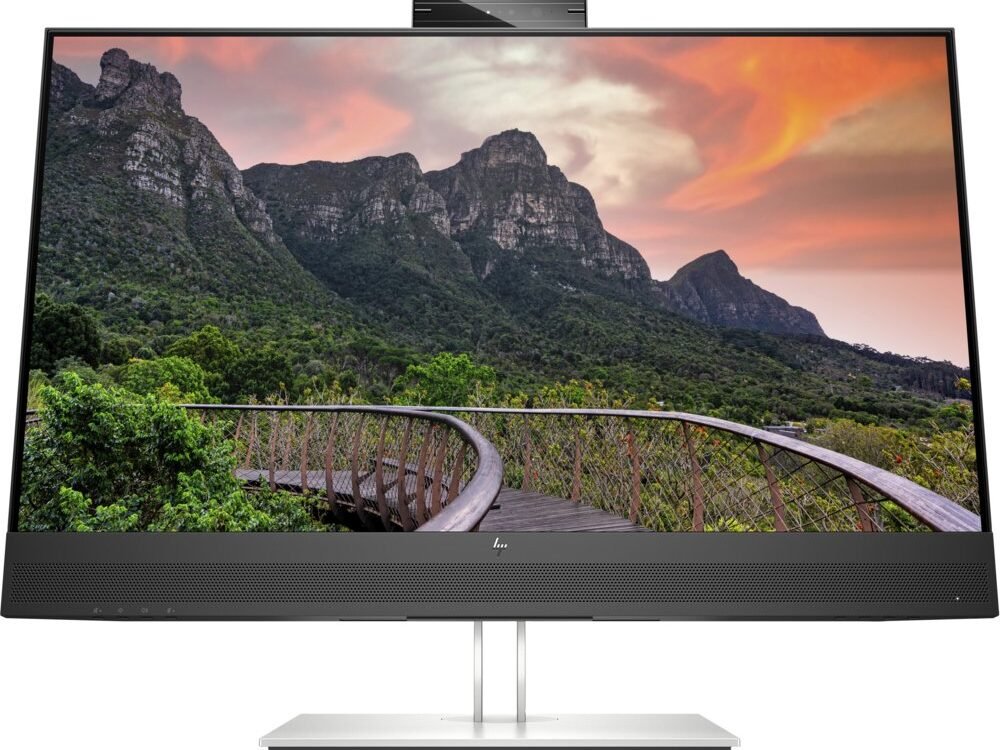 HP E34m G4 34" | 3440x1440 VA | 75Hz | Curved | USB-C | Webcam, Speakers, Microphone | Conference Monitor | Ergonomic Adjustments