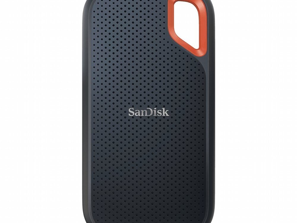 SanDisk Extreme Portable | Externe SSD | 4TB | USB-C 3.2 Gen2 | 1050 MB/s | Blauw