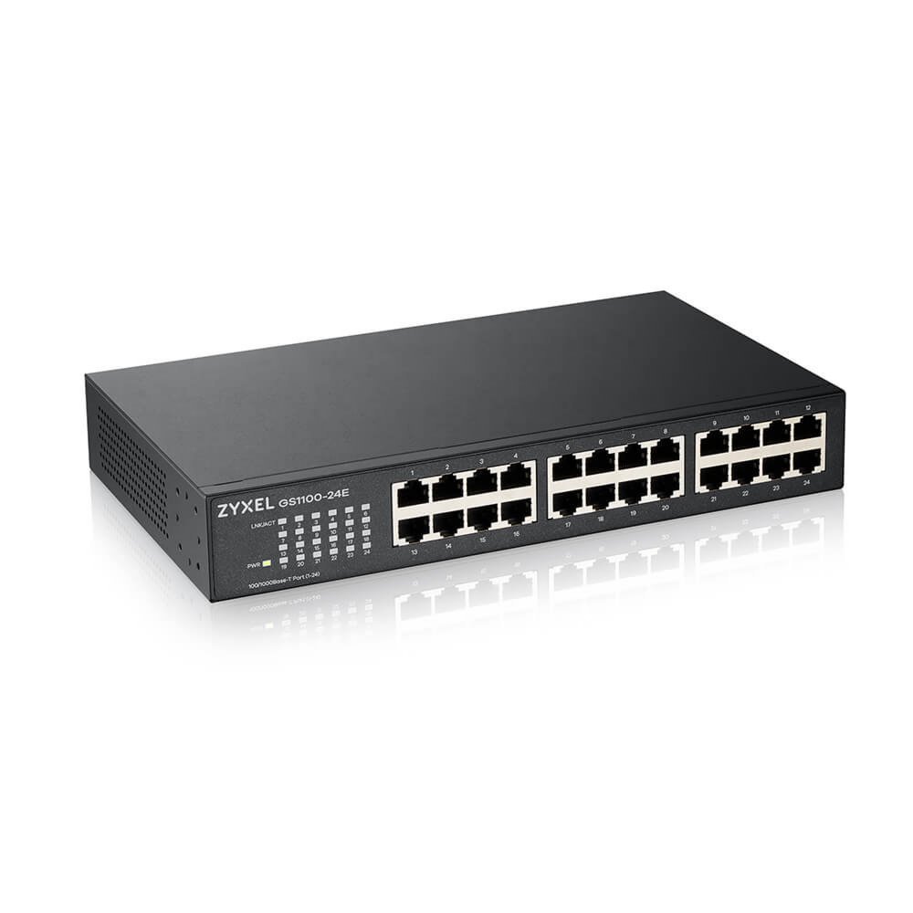 Zyxel GS1100-24E | Unmanaged Switch | 24x Gigabit Ethernet - Afbeelding 3