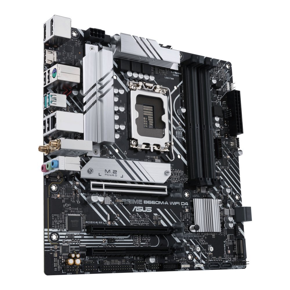 ASUS PRIME B660M-A WIFI D4 | Socket LGA 1700 | Intel B660 | 4xDDR4 | Micro-ATX | Moederbord - Afbeelding 6