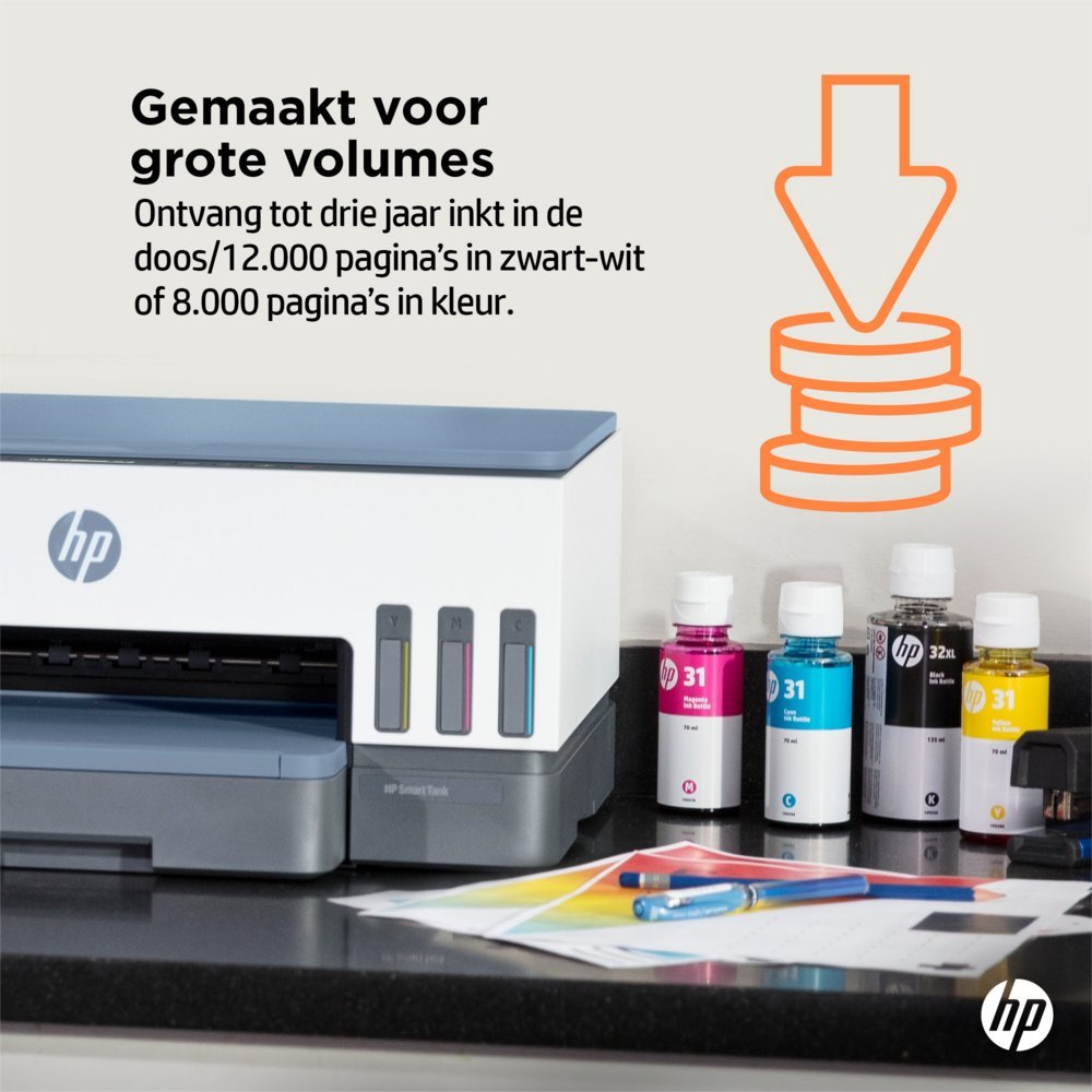 HP Smart Tank 7006 | All-in-One Inkjetprinter | 4800 x 1200 DPI | Wi-Fi | Kleur - Afbeelding 9