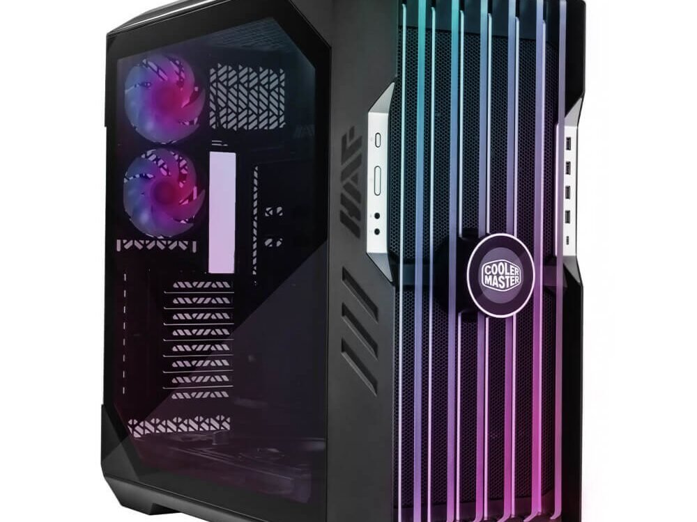 Cooler Master HAF 700 EVO | Full Tower Behuizing | Grijs | Panoramisch TG Paneel | ARGB & LCD Front Display