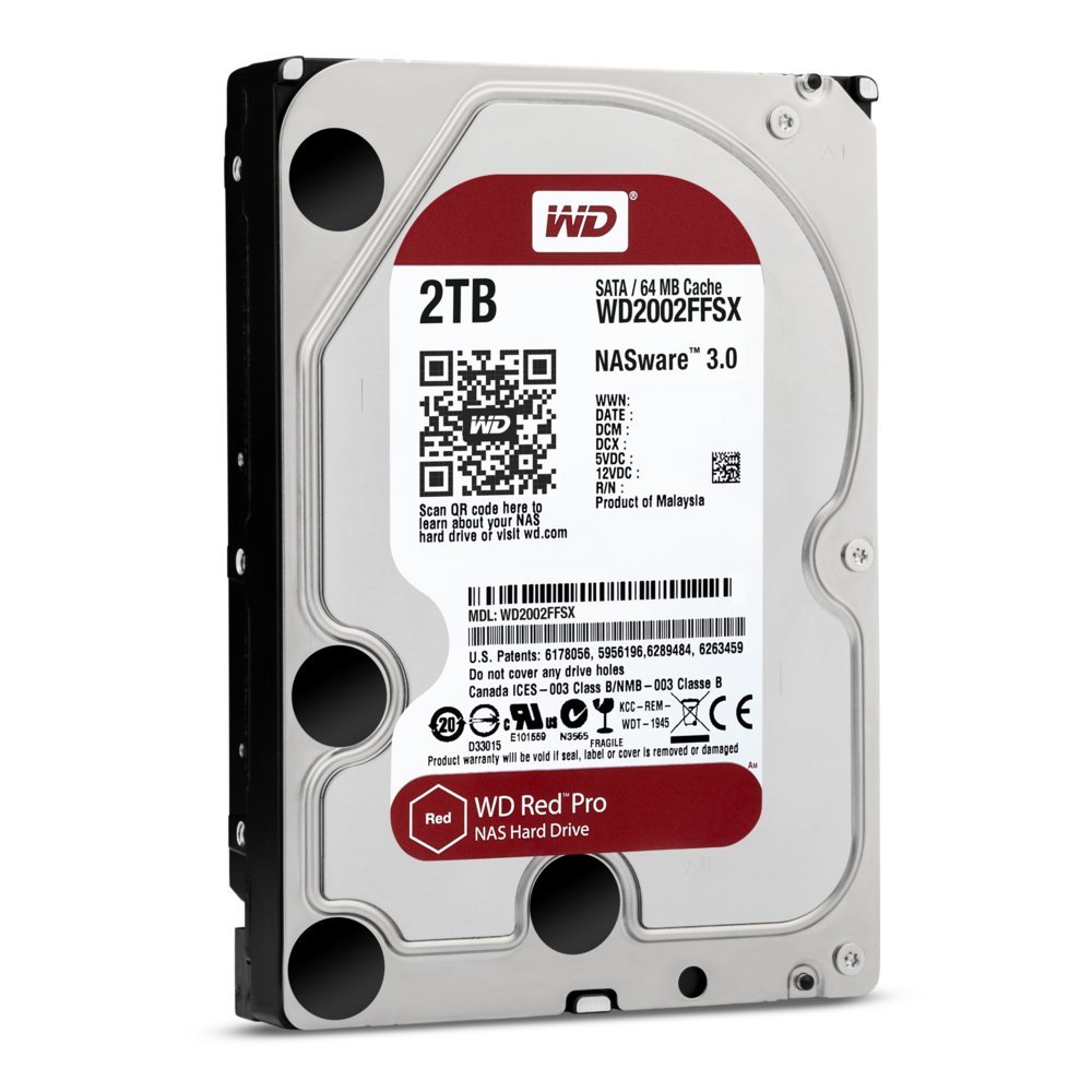 Western Digital Red Pro NAS HDD 3.5" | 2TB SATA III | 7200RPM - Afbeelding 3