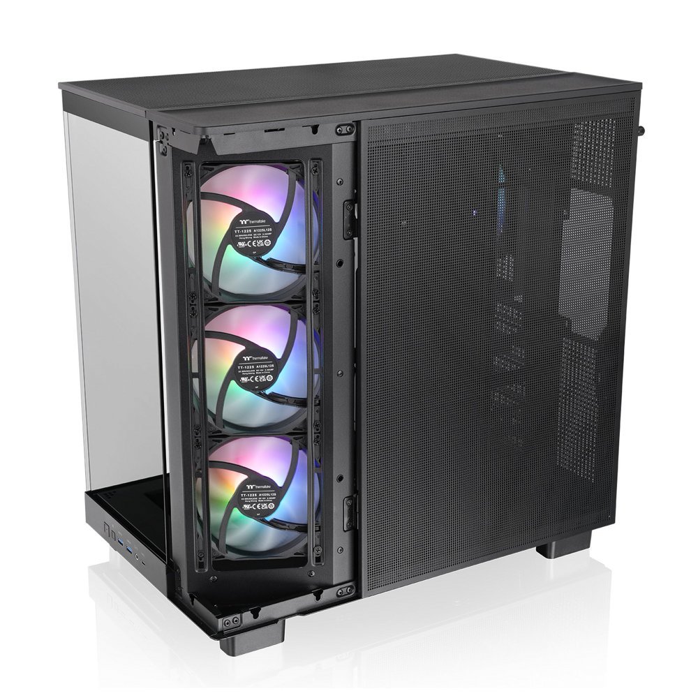 Thermaltake View 380 XL TG ARGB | Mid Tower Case | Zwart (CA-11E-00M1WN-00) - Afbeelding 3