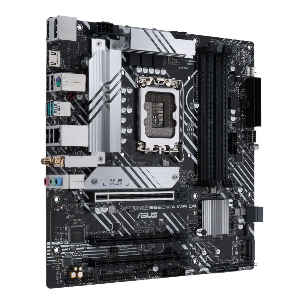 ASUS PRIME B660M-A WIFI D4 | Socket LGA 1700 | Intel B660 | 4xDDR4 | Micro-ATX | Moederbord - Afbeelding 5