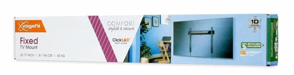 Vogel's Comfort TVM3405 | Vaste TV-beugel | 32-77" | max 50kg | VESA 400x400 - Afbeelding 5