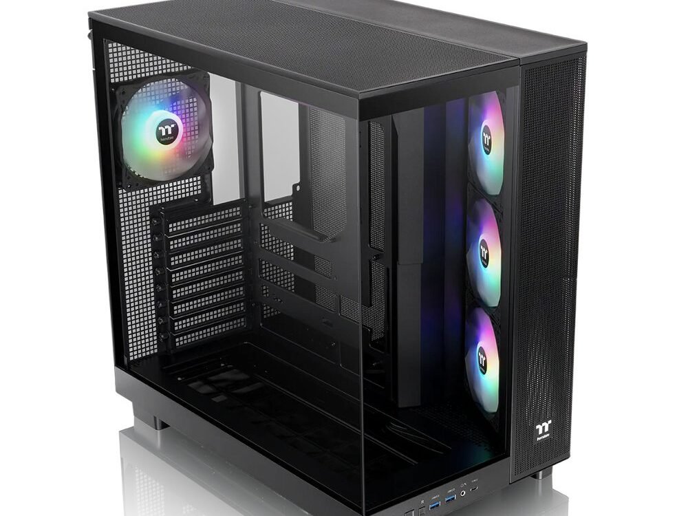 Thermaltake View 380 XL TG ARGB | Mid Tower Case | Zwart (CA-11E-00M1WN-00)