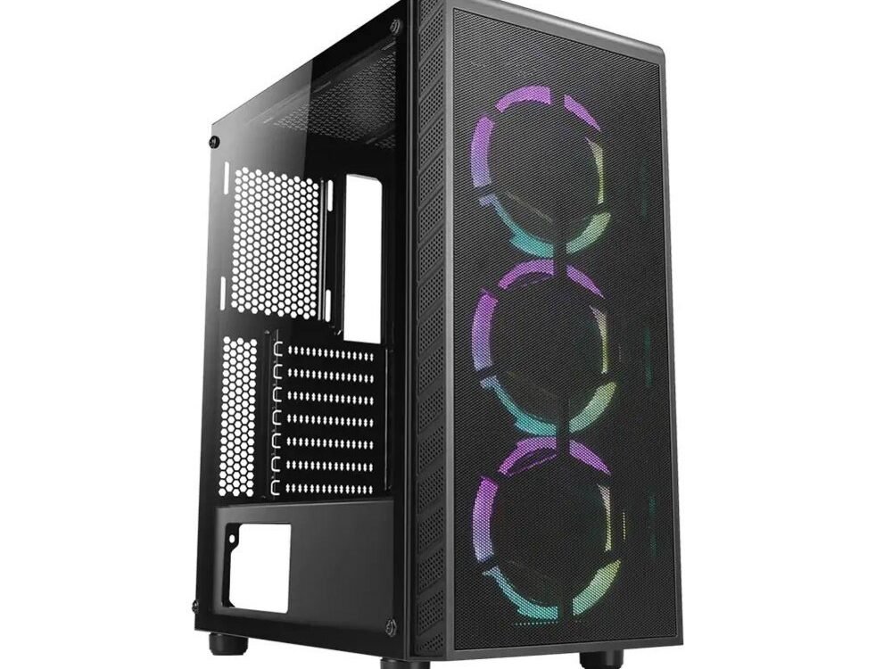 Azza Prime 360 RGB | Midi Tower | Zwart