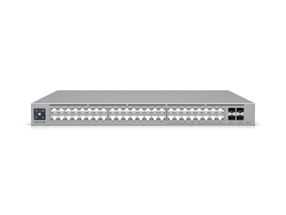 Ubiquiti UniFi USW-Pro-Max-48-POE | Managed Switch | 48-poorts Gigabit Ethernet | PoE++ | Rackmount