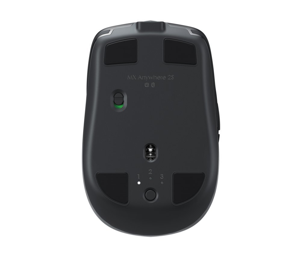 Logitech MX Anywhere 2S | Draadloze Muis | Rechtshandig | RF + Bluetooth | 4000 DPI | Grafiet - Afbeelding 6