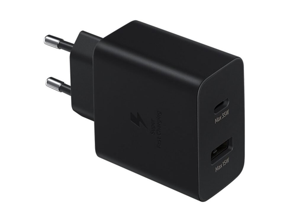 Samsung EP-TA220NBEGEU | Oplader 35W USB-A & USB-C | Zwart
