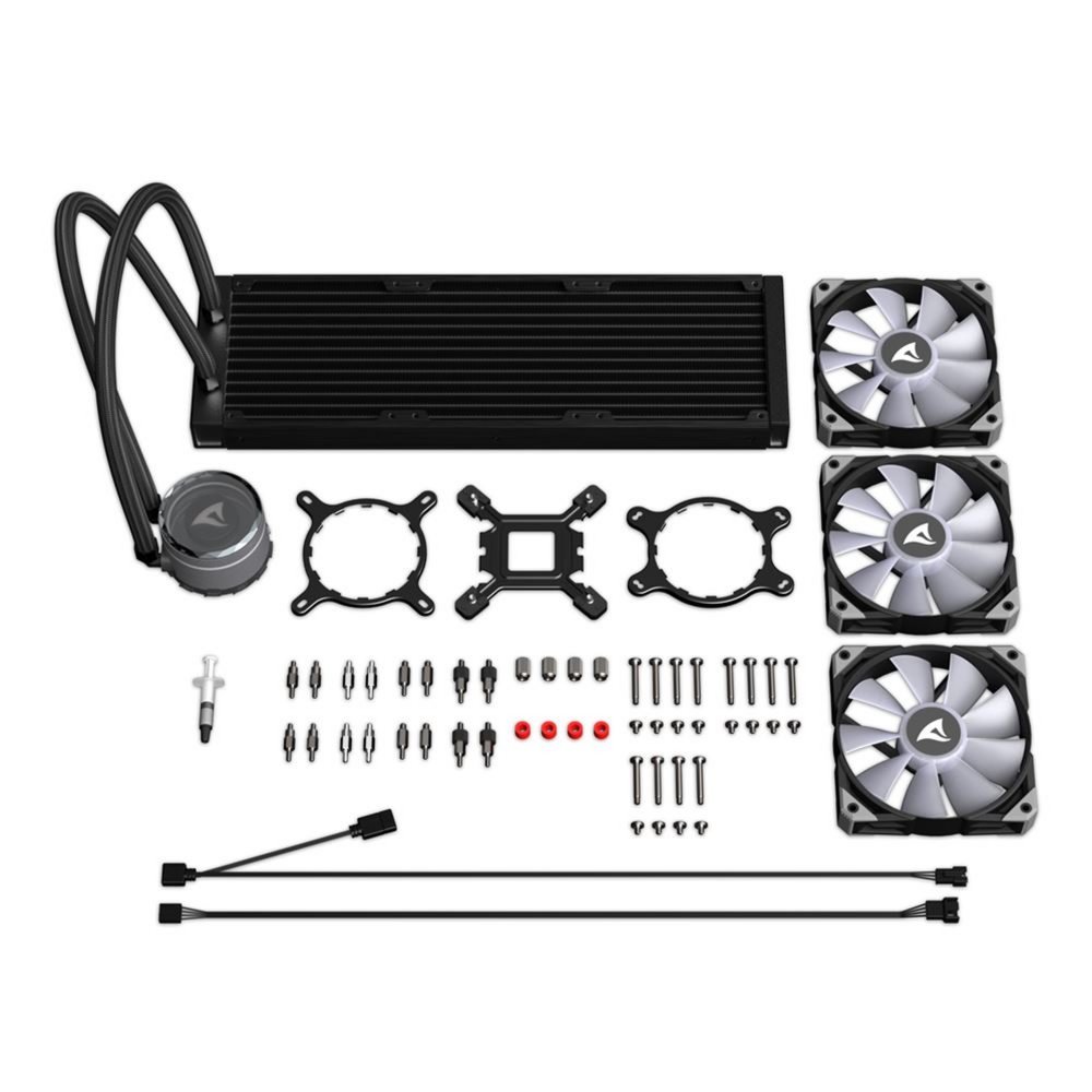 Sharkoon S90 RGB | 120mm All-in-One CPU Waterkoeler | Zwart - Afbeelding 16