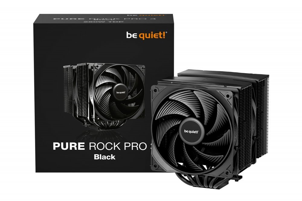 be quiet! Pure Rock Pro 3 Black | 250W TDP | 155mm Hoogte | 120mm Fans | CPU Luchtkoeler - Afbeelding 7
