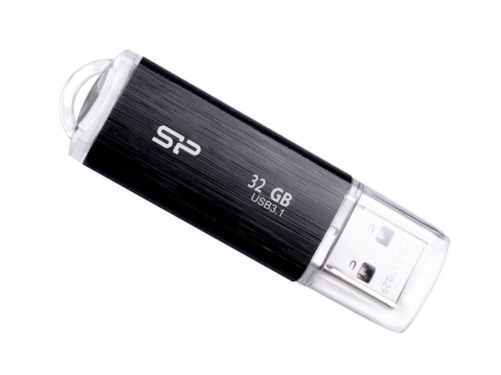 Silicon Power Blaze B02 | 32GB USB-A 3.2 Flash Drive | Zwart