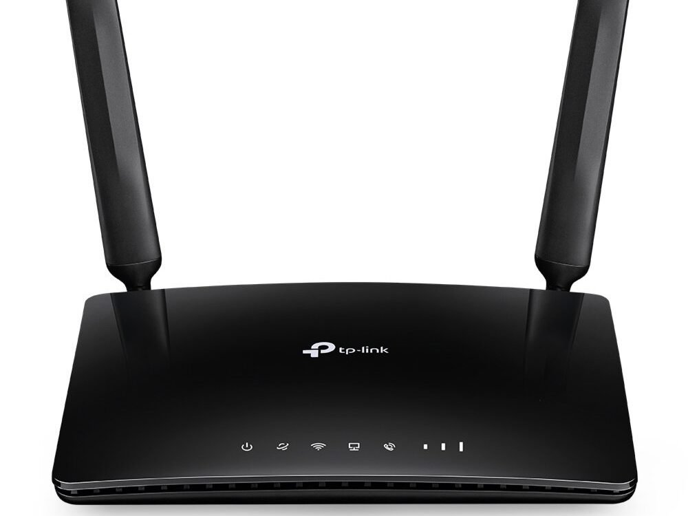 TP-Link TL-MR6500V | 4G LTE Router | WiFi 4 (802.11n) Single-band (2,4 GHz) | tot 300 Mbit/s | Zwart