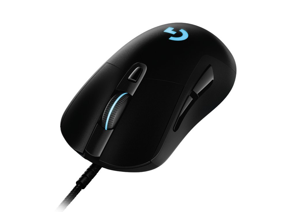 Logitech G403 HERO | Gaming Muis | Rechtshandig | USB-A (bekabeld) | 25.600 DPI | Zwart