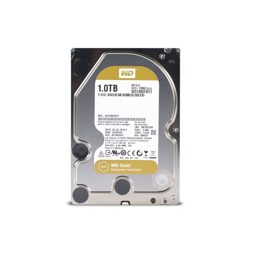 Western Digital Gold Enterprise HDD 3.5" | 1TB SATA III | 7200RPM - Afbeelding 4