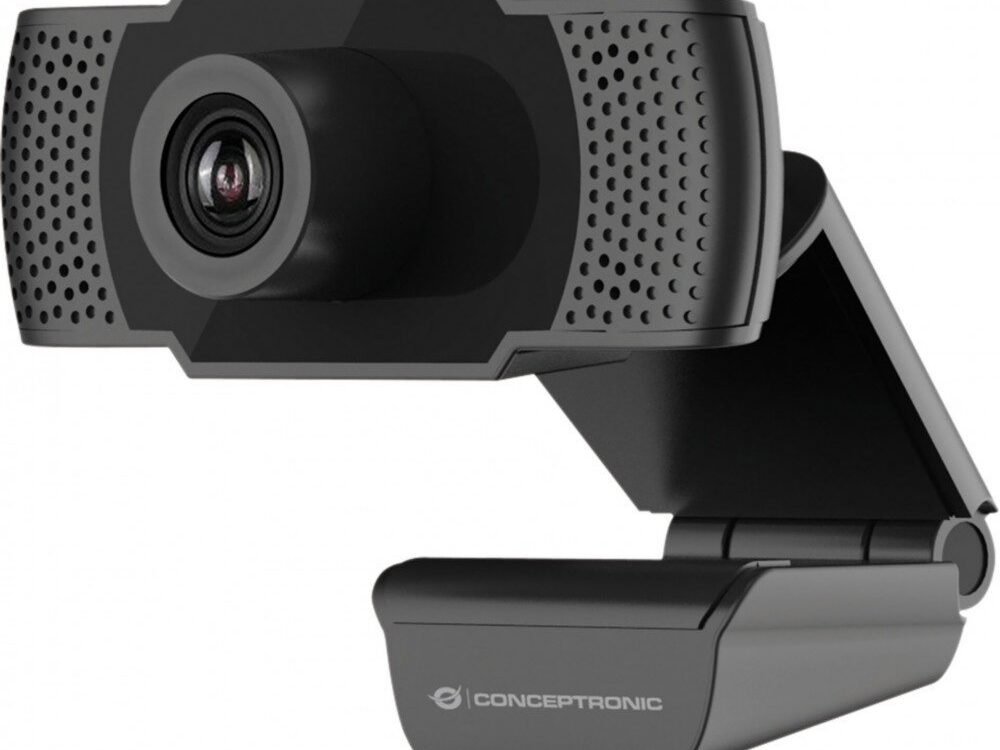 Conceptronic Amdis | 1080p 30FPS USB Webcam met Microfoon