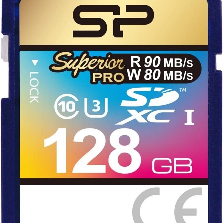 Silicon Power Superior Pro | SDXC | 128GB | Class 10 | UHS-I U3