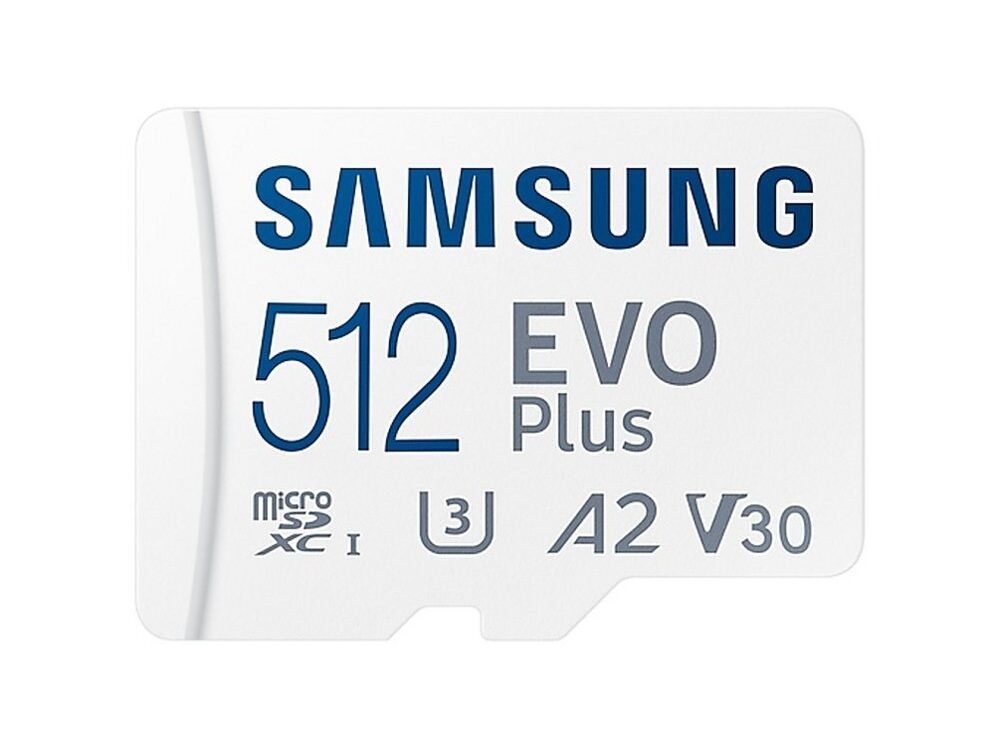 Samsung EVO Plus | MicroSDXC | 512GB | Class 10 | UHS-I U3