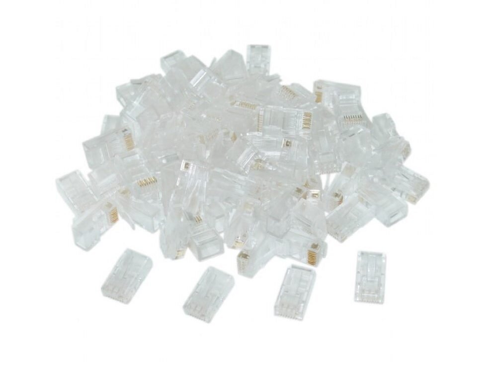 Gembird kabel-connector | RJ-45 | Transparant | LC-8P8C-002/50