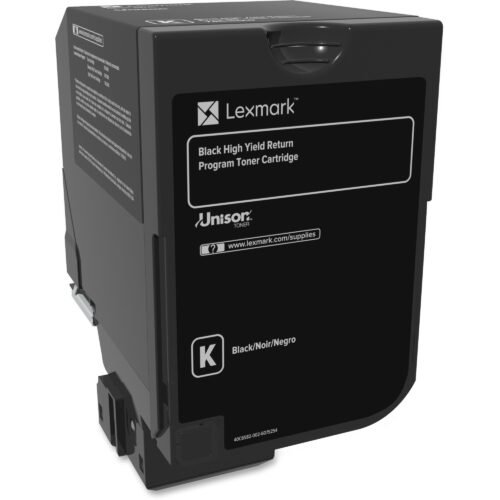 Lexmark 74C2HK0 Toner Zwart Hoge capaciteit