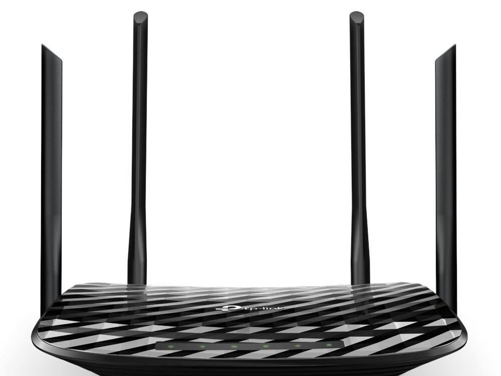 TP-LINK Archer C6 | Draadloze Router | AC1200 Dual-band (2,4 GHz / 5 GHz) | Gigabit Ethernet | Zwart