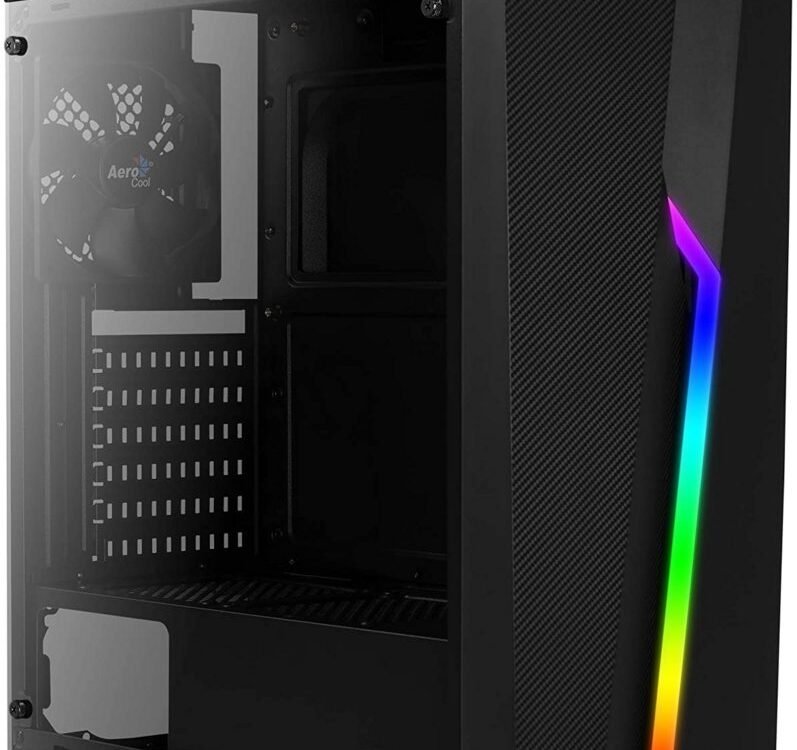 Aerocool Bolt | MicroATX/Mini-ITX Behuizing | RGB Frontpaneel | USB 3.2 & 2x USB 2.0