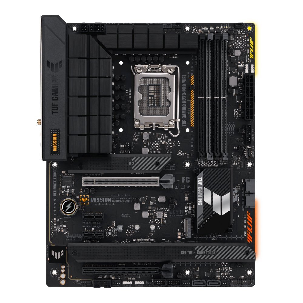 ASUS TUF GAMING H770-PRO WIFI | Socket LGA 1700 | Intel H770 | 4xDDR5 | ATX | Moederbord - Afbeelding 3