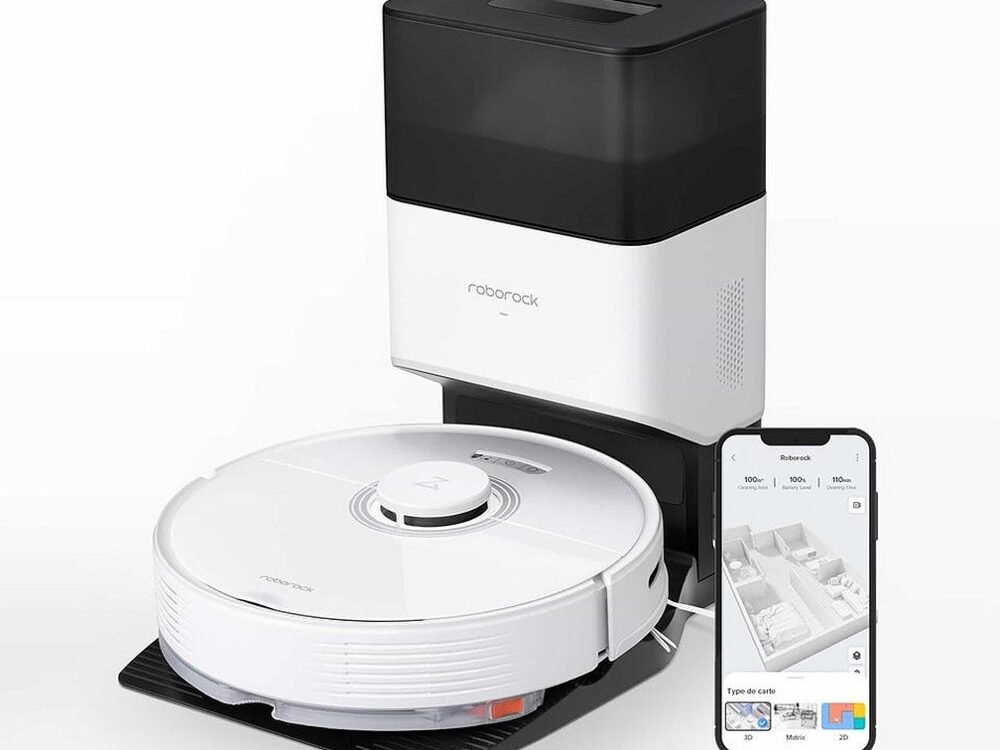 Roborock Q7 Max+ | Robotstofzuiger | 2,97 L | Zakloos | Wit