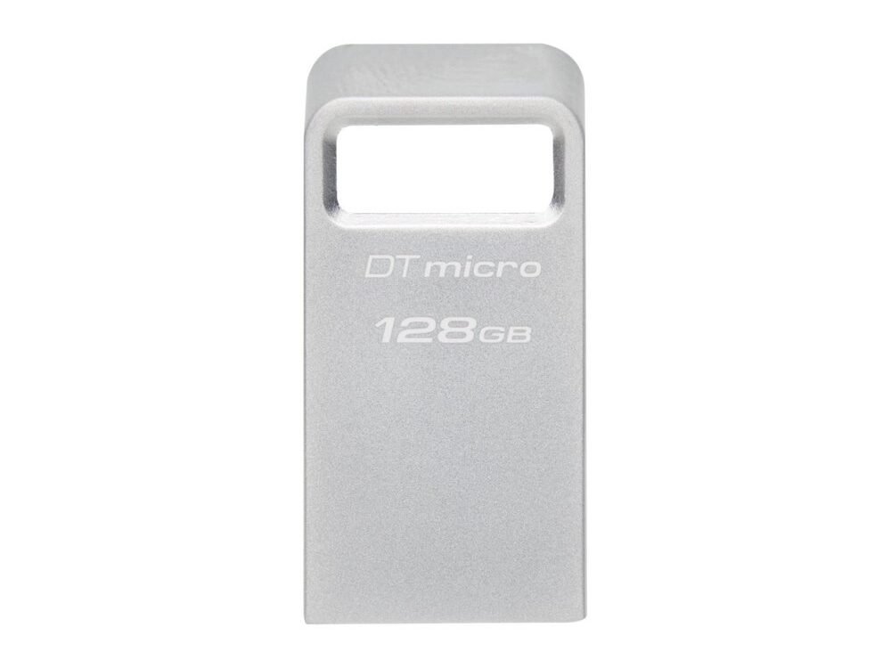 Kingston DataTraveler | 128GB USB-C 3.2 Flash Drive | Zilver