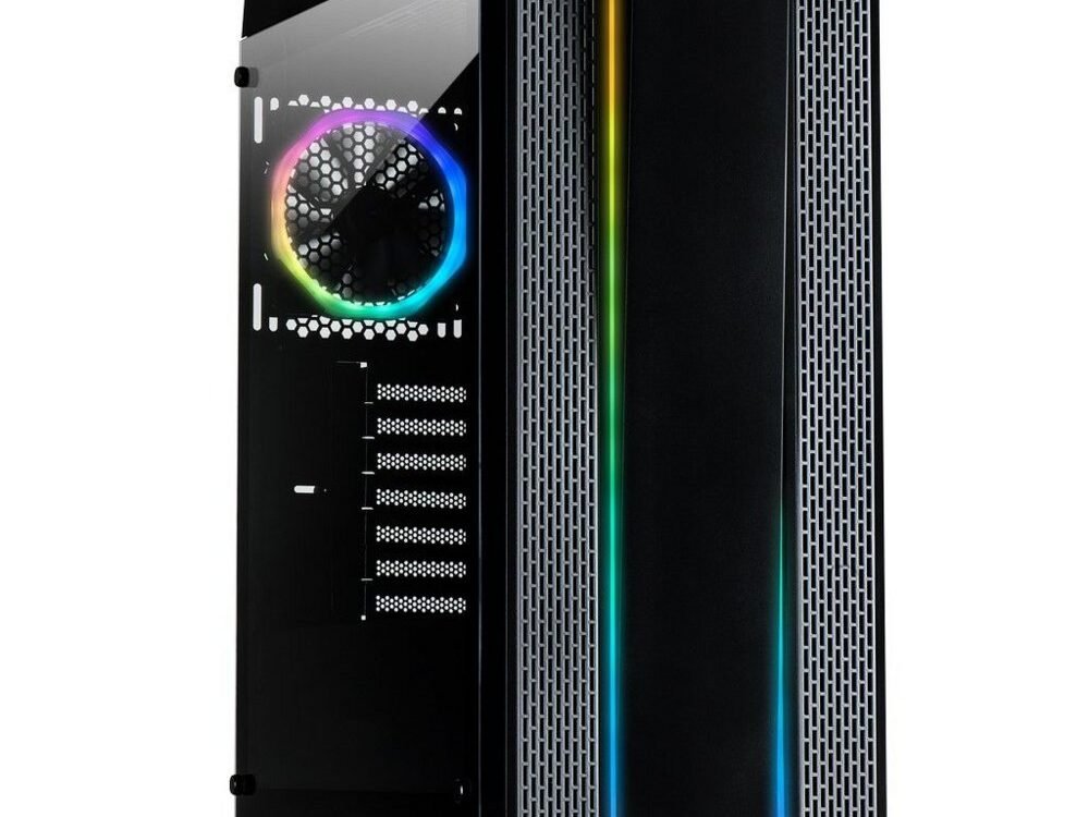Inter-Tech S-3901 Impulse RGB | Tower Case | Zwart