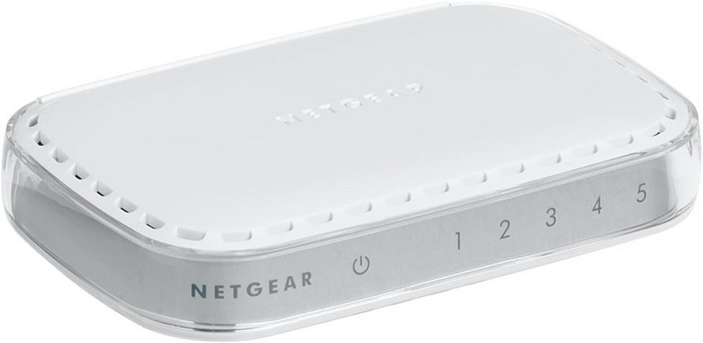NETGEAR GS605-400PES | 5-poorts Gigabit Unmanaged Switch | Plug & Play | Energiezuinig | Wit