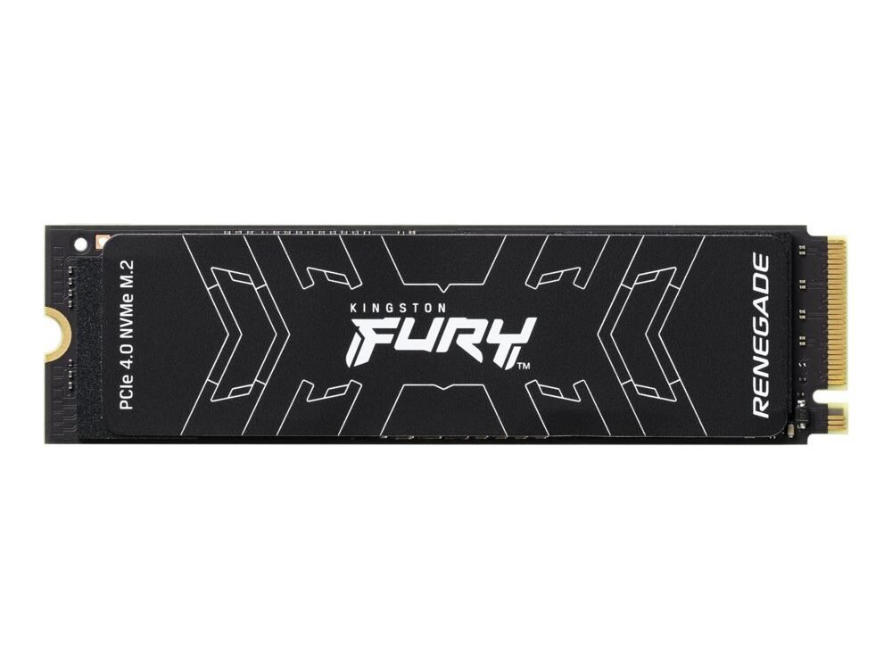Kingston Fury Renegade | 4TB NVMe SSD | M.2 | Gen4 | 7.300MB/s Lezen | 7.000MB/s Schrijven