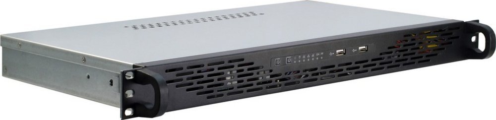 Inter-Tech 1U K-125L | Server Rack Case | Grijs | Mini-ITX