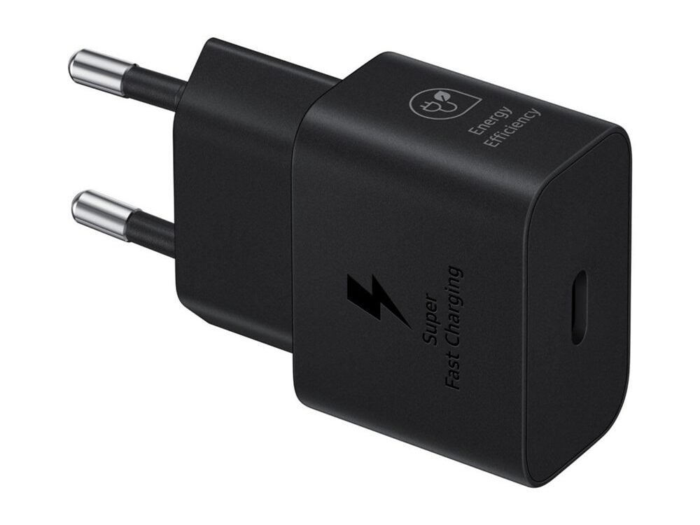 Samsung 25W USB-C Adapter | Fast Charge Oplader | Zwart